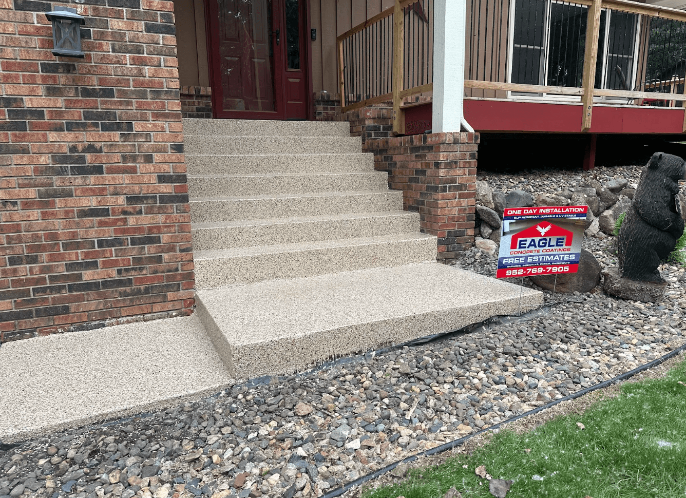 Concrete coating project 7